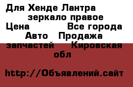 Для Хенде Лантра 1995-99 J2 зеркало правое › Цена ­ 1 300 - Все города Авто » Продажа запчастей   . Кировская обл.